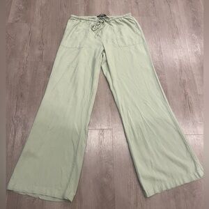 Rewash Mint Wide-Leg Pants